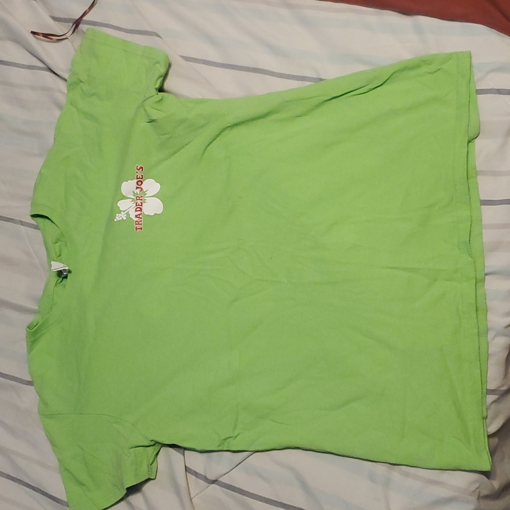 Green Trader Joe's T-shirt